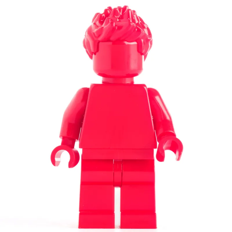 Monochrome Red with Hair