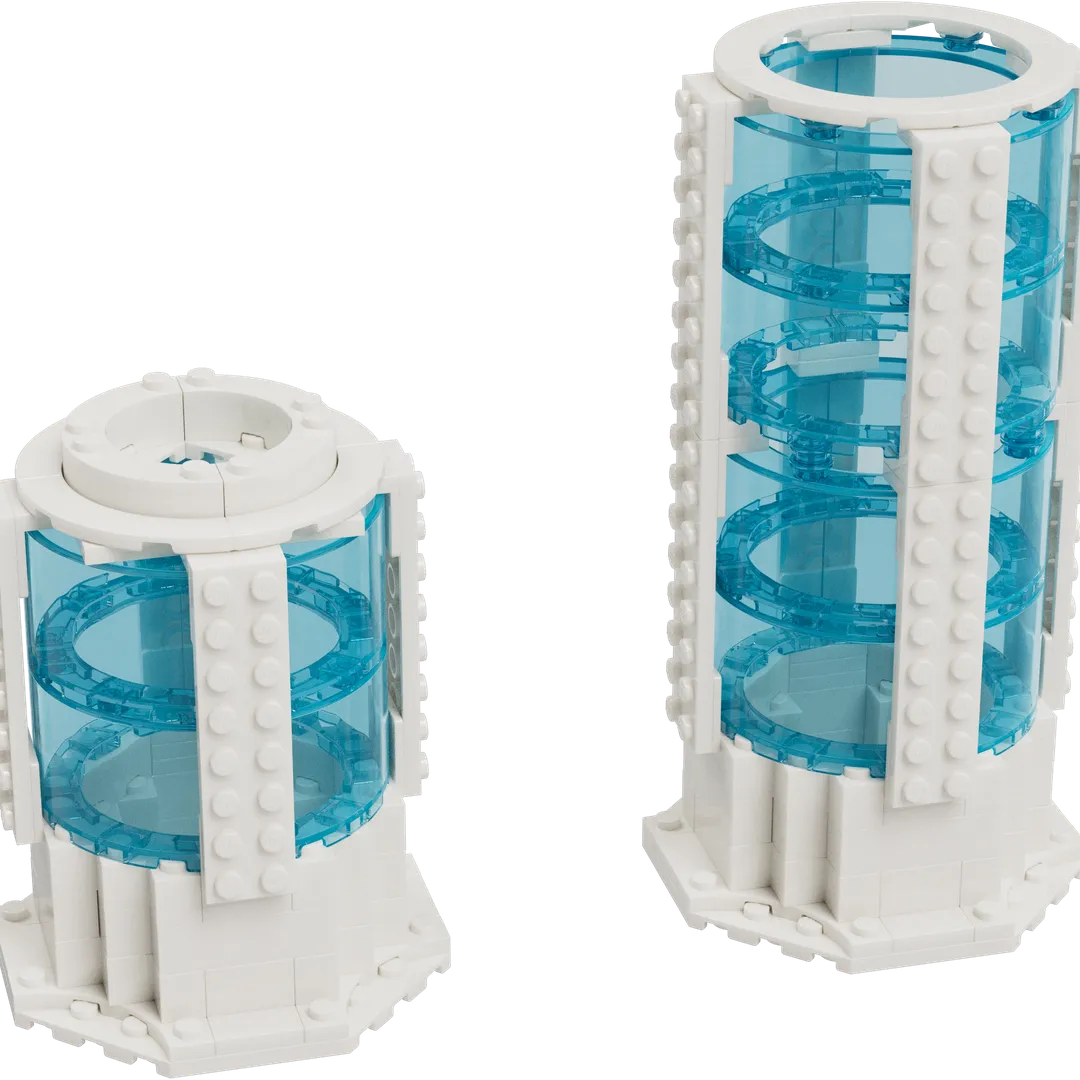 1 x Customisable Flower Vase (Build Short OR Tall)