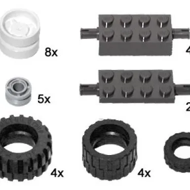 Large Wheels and Axles