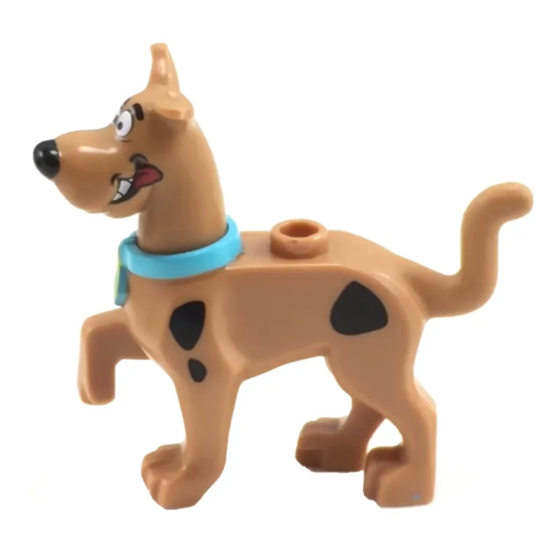 Scooby-Doo with Tongue Hanging Out