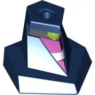 Large Figure Head, ChromaStone with Magenta Face Print