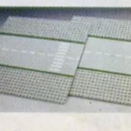 Straight Road Plates (with crosswalk)