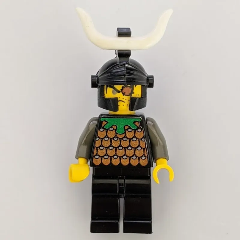 Knight (Knights Kingdom I) - Gilbert the Bad, Black Helmet, Horn