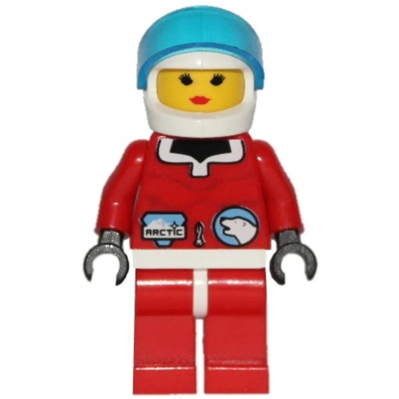 Arctic Crew, Red, Helmet and Visor