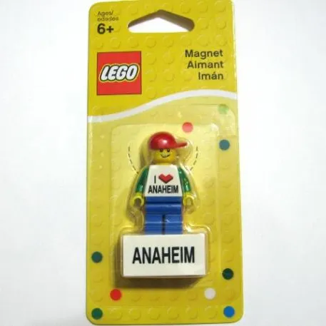 I [Heart] Anaheim Minifigure Magnet