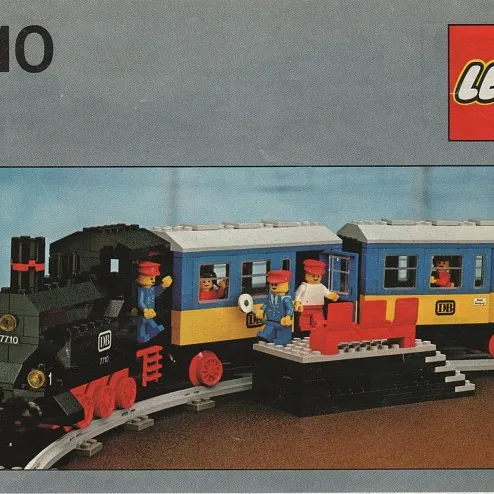 Push-Along Passenger Steam Train