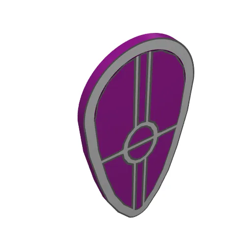 Shield Ovoid with Gungans Patrol Shield Print