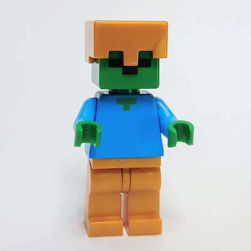 Zombie with Gold Helmet and Legs