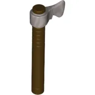 Weapon Tomahawk with Flat Silver Blade