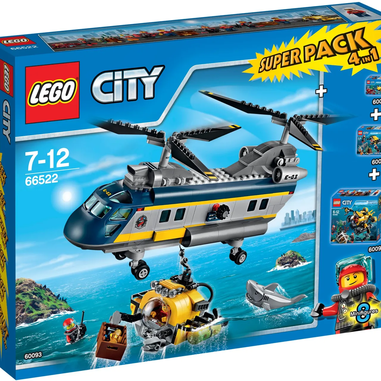 City Super Pack 4 in 1
