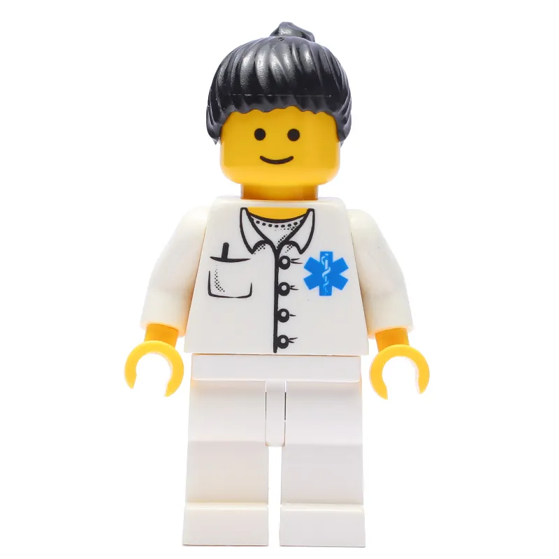 Doctor - White Legs, Black Hair