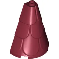 Tower Roof 2 x 4 x 4 Half Cone Shaped with Roof Tiles