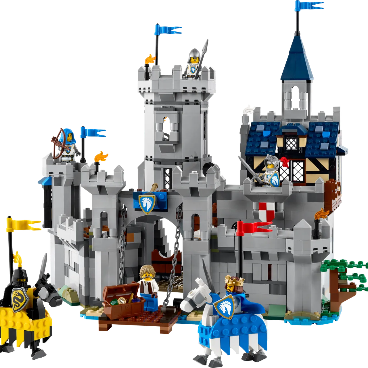 Medieval Horse Knight Castle