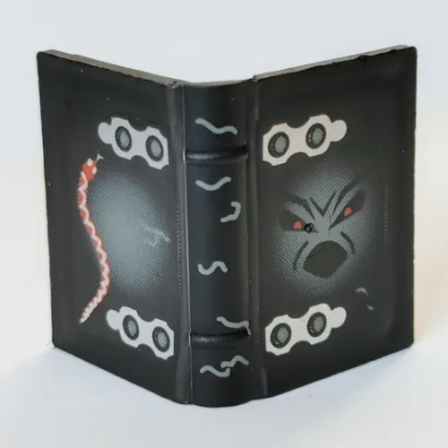 Book 2 x 3 with Hinges and Ghost Face Print