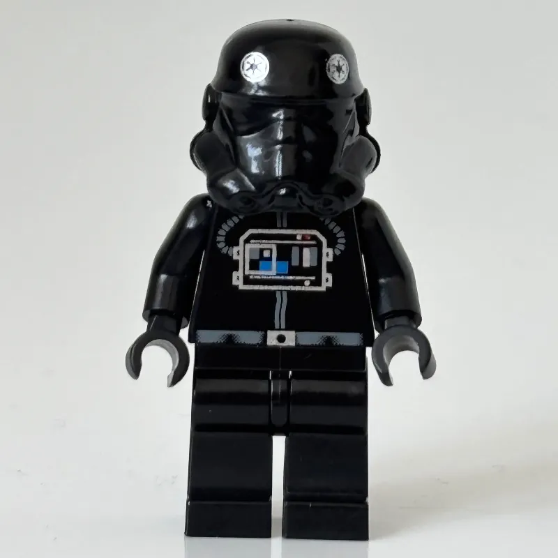 TIE Pilot, Plain Legs, Eyemask Head Print (87556 Helmet)