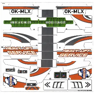 Sticker Sheet for Set 42052-1