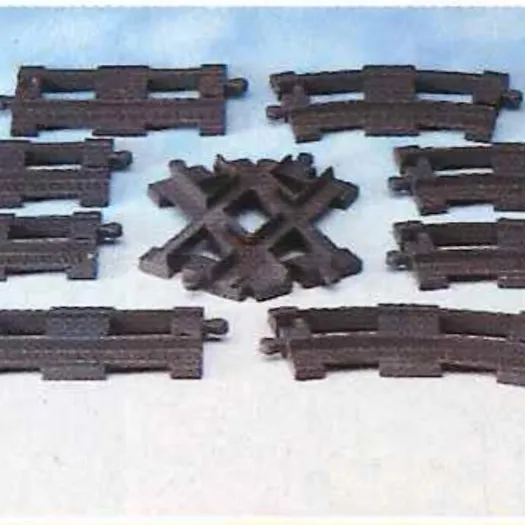 Diamond Crossing and Tracks (Crossing & Rails)