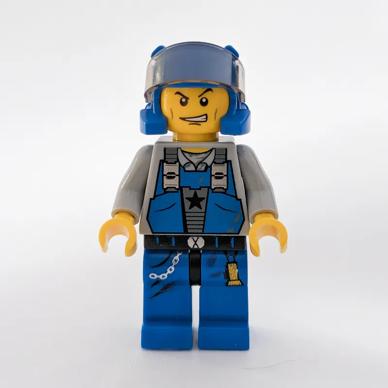 Doc, Blue, with Visor