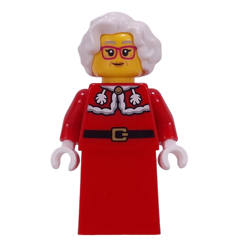 Mrs. Claus, Plain Red Dress