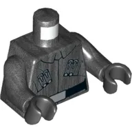 Torso Jacket, Double Utility Clips, Belt Print (First Order Uniform), Pearl Titanium Arms, Black Hands
