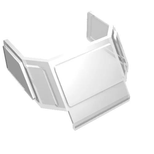 Glass for Train Front Sloping Top