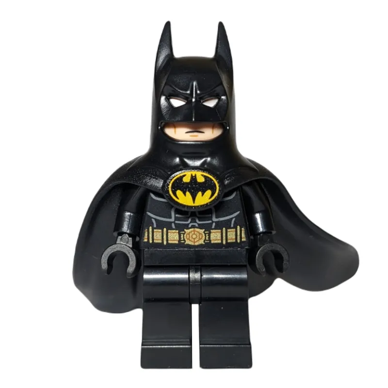 Batman, Black Suit, Black Cape and Cowl (Rubber), White Goggles