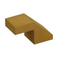 Brick Sloped 45° 2 x 1 with 2/3 Inverted Cutout and no stud