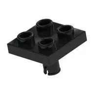 Plate Special 2 x 2 with Pin on Bottom