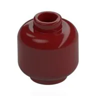 Minifig Head [Plain] [Vented Stud - 2 Holes]