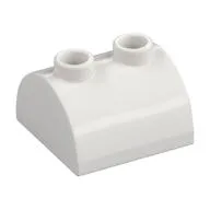 Brick Curved 2 x 2, Two Top Studs