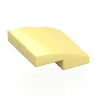 Brick Curved 2 x 2 x 2/3