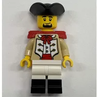 Marine, Male, Red Epaulette, Black Tricorn