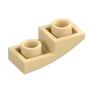 Brick Curved Inverted 2 x 1
