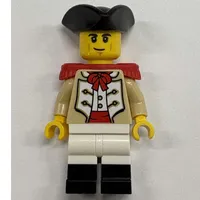 Marine, Male, Red Epaulette, Black Tricorn