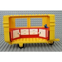 Fabuland, Vehicle Body, Caravan [Assembly]