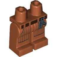 Hips and Dark Orange Legs with Dark Brown Belt, Key Chain