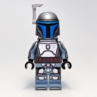 Jango Fett, Pearl Titanium Torso with Printed Arms