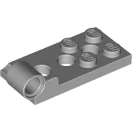 Hinge Plate 2 x 4 with Pin Hole with 3 Holes - Bottom