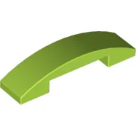 Brick Curved 4 x 1 Double, No Studs
