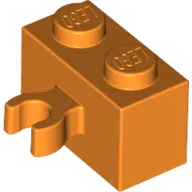 Brick Special 1 x 2 with Vertical Clip [Open O Clip]