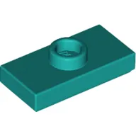 Plate Special 1 x 2 with 1 Stud with Groove and Inside Stud Holder (Jumper)