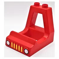 Duplo Truck Cab with Grill and Headlights Print