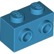 Brick Special 1 x 2 with 2 Studs on 1 Side