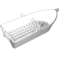 Boat / Rowing Boat 18 x 8 x 2 1/3 with Oarlocks