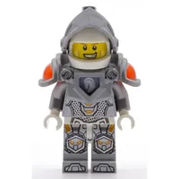 Lance Richmond with Flat Silver Visor and Armor