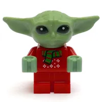 Grogu / The Child (Baby Yoda) in Christmas Outfit