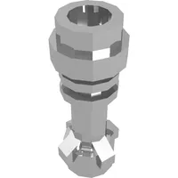 Weapon Lightsaber Hilt without Bottom Ring