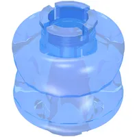 Clikits Bead, Connector Thick Small Double with 2 Pins