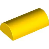 Brick Curved 2 x 4 Double, No Studs, with Groove