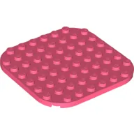 Plate Round Corners 8 x 8